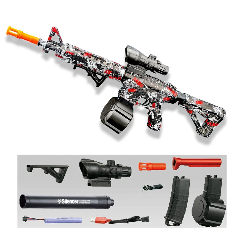 Hydroblast-Rifle M416 de bolas de gel