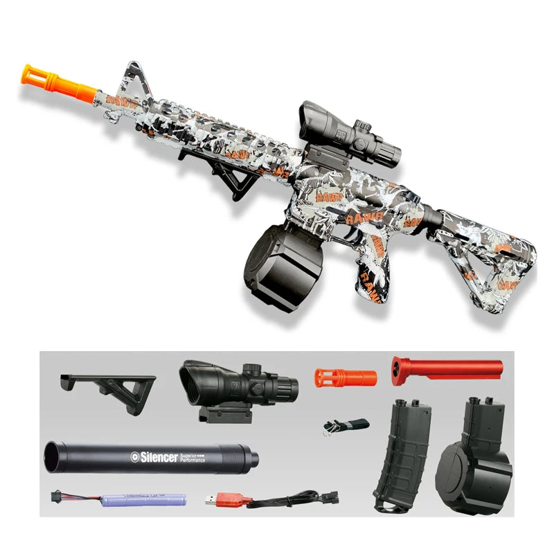 Hydroblast-Rifle M416 de bolas de gel