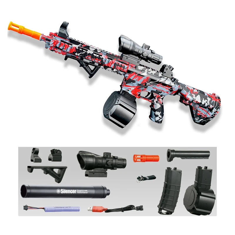 Hydroblast-Rifle M416 de bolas de gel