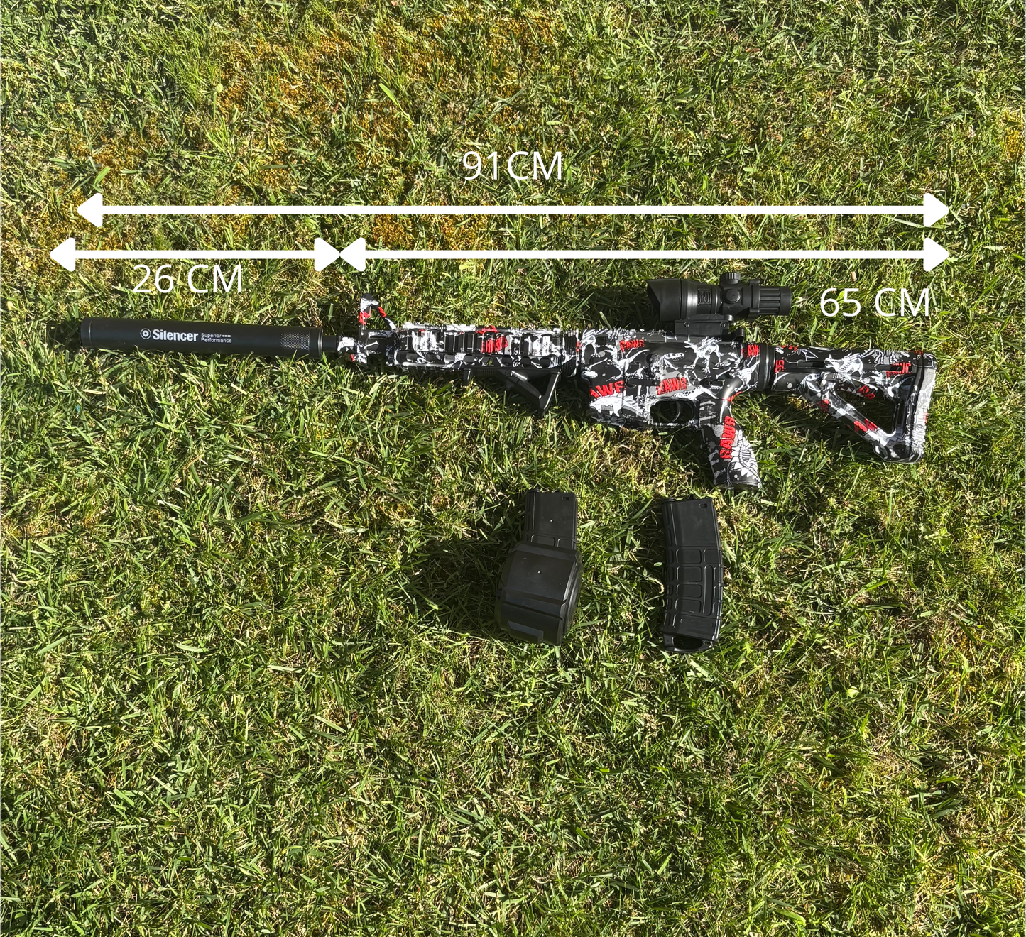 Rifle M416 de bolas de Gel